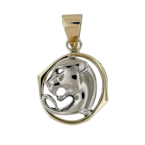 Dije Calado de Pantera oro