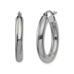 Aretes de argollas super fancy lisas plata