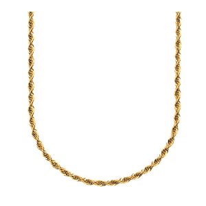 Cadena lazo plata chapeada