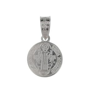 Medalla de San Benito plata