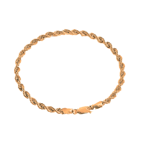 Pulsera lazo plata chapeada