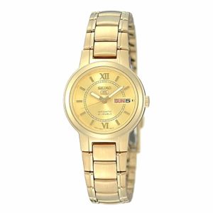 Reloj Seiko 5 Automático Análogo, dorado,