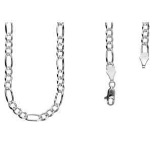 Cadena cartier 3x1 diamantada plata