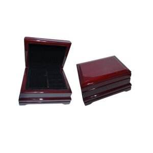 Joyero de madera color Cherry