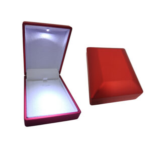 Caja de empaque rectangular lujosa con luz para juego