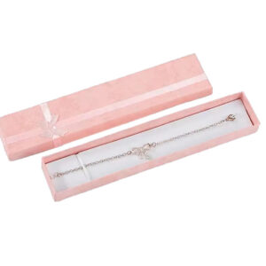 Caja de empaque larga para pulsera