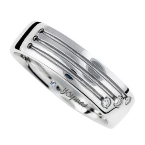 Argolla matrimonial Estrella Fugaz 5mm plata