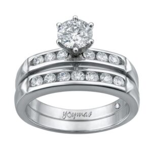 Anillo Jacket  de compromiso Constelación con circonias plata