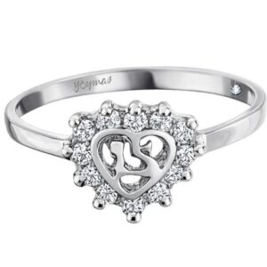 Anillo de 15 años con circonias plata