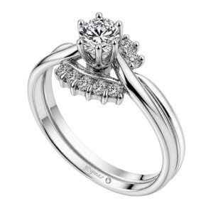 Anillo jacket amor eterno con circonias plata