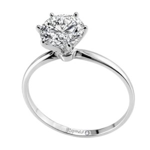 Anillo de Compromiso con circonia plata