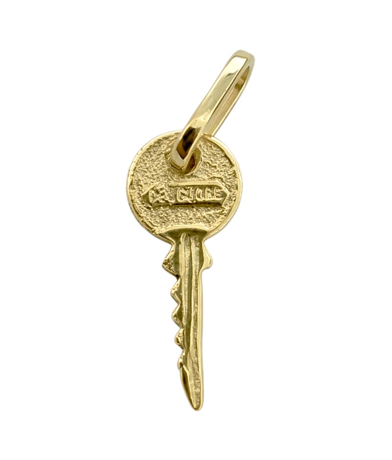 Dije en forma de llave oro 10K