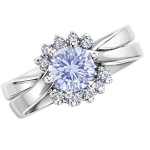 Anillo jacket amor eterno con circonias  plata