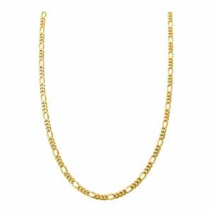 Cadena tejido cartier 3X1 oro 14k