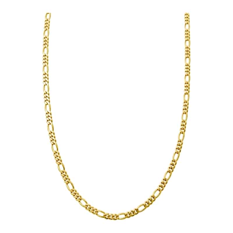 Cadena tejido cartier 3X1 oro 14k